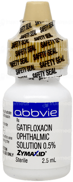 Zymaxid Ophthalmic Solution 2.5Ml Zymaxid Ophthalmic Solution 2.5Ml